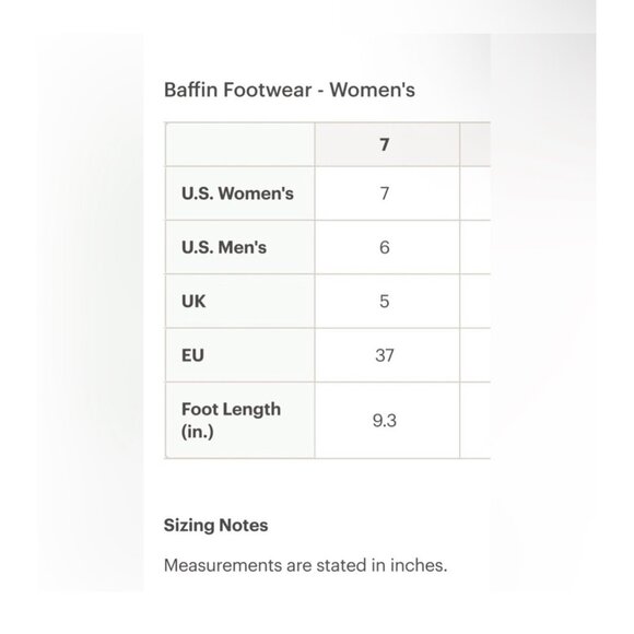 Baffin Chloe Waterproof Winter Snow Boots Black Women’s 7 Tundra Rated -40°F - Picture 14 of 14